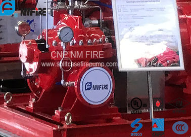Horizontal Centrifugal Fire Pump Ductile Cast Iron With Air / Water Cooling