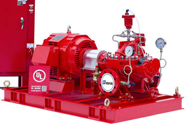 Single Stage Double Suction Centrifugal Fire Pump   Split Case   500 GPM  With 120 PSI  Head