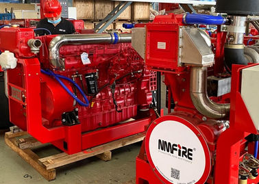 447kw Power High Standard Fire Water Pump Diesel Engine With Cummins Brand