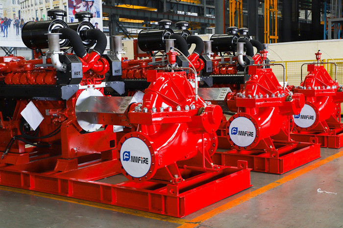 NMFIRE 500 GPM Diesel Engine Driven Fire Pump UL Listed FM Disetujui