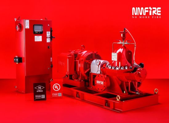 5000 GPM Pompa Pemadam Kebakaran Listrik Split Case Type Fire Pump Set
