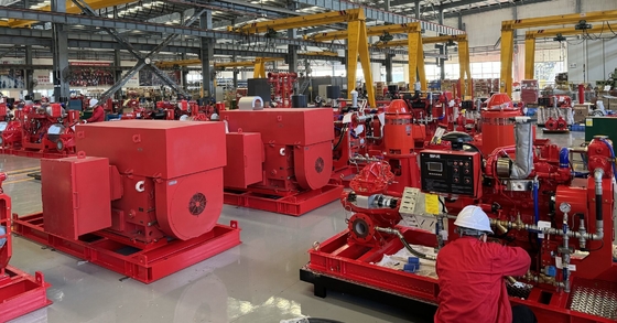 Mesin Diesel NM6-110B Kecepatan 2950 RPM untuk Aplikasi Tugas Berat SCF200-150-250G 1500 GPM