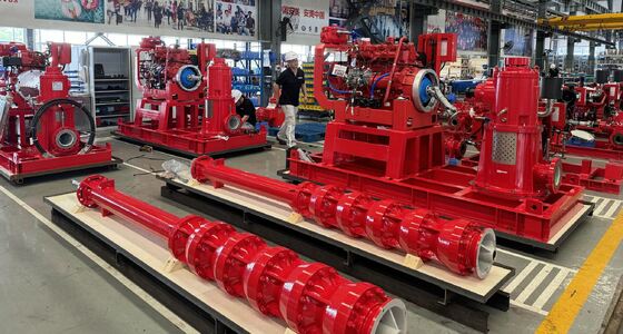 150VTP230-20 Vertikal Turbin Diesel Engine Driven Fire Pump. 1000 GPM, UL / FM bersertifikat