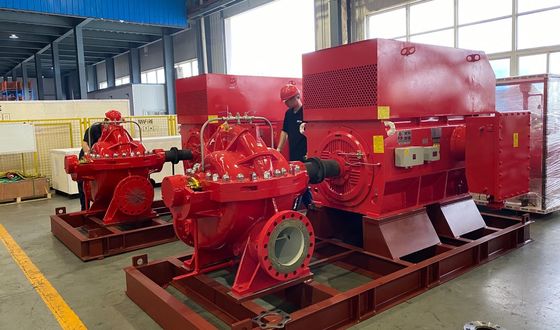 5000GPM Horizontal Split Case UL Pompa Api Untuk Industri Minyak dan Gas