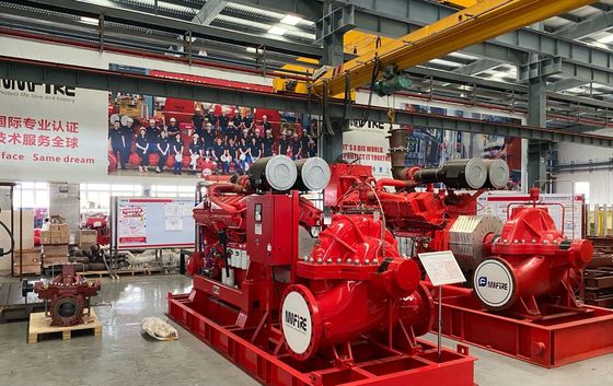 5000GPM Split Case Centrifugal Pump Untuk Pemadam Kebakaran UL