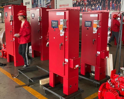 Panel Kontrol Pompa Api Diesel Presisi Tinggi Untuk Pemadam Kebakaran Seri FD-120