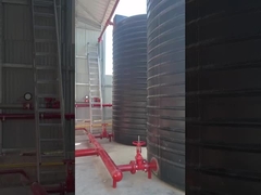 250 GPM @ 102 PSI Pompa Air Pemadam Kebakaran End type Suction