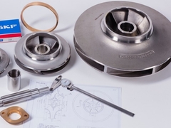 Kualitas tinggi casting dan mesin untuk semua pompa api kita impeller