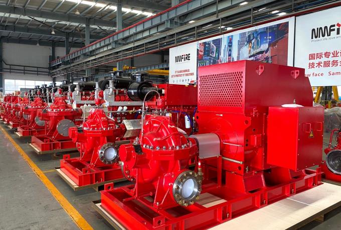 5000GPM UL FM NFPA20 Mesin Diesel Didorong Pompa Pemadam Kebakaran UL ...
